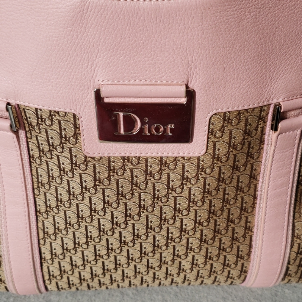 ๐DIOR๐ Diorissima leather&canvas monogram bag - Picture 2 of 8
